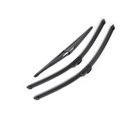 Pièces automobiles Compatible Avec Clio 2 1998 1999 2000 2001 2002 2003 2004 2005 - Kit D'essuie-glaces Avant Et Arrière 21" 21" 12"