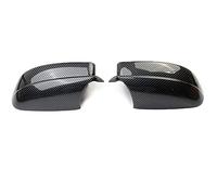 Pièces automobiles compatibles avec Dodge For Charger 2011-2021 Accessoires extérieurs de voiture Coque de rétroviseur Capuchons de rétroviseurs Garniture décorative rgsdg (couleur : noir) (carbone)