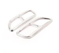 pièces automobiles Couvercle Autocollant De Silencieux D'échappement De Voiture Accessoires De Modification De Voiture, Pour Volvo S60 2014 2015 2016 2017 2018 2019 Extrémités de tuyau(Style 2)