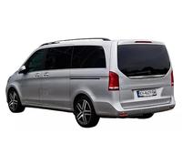 Pièces automobiles Mabi pour Mercedes VITO W447 2014+, garnitures de vitres chromées en acier inoxydable, empattement moyen L2, 8 pièces