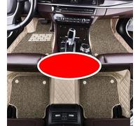 Pièces Automobiles pour Land pour Rover pour Discovery 2010 2011 2012 2013 2014 2015 2016 Tapis De Sol De Voiture Double Couche De Tapis Tapis Sol Voiture(Beige Brown)
