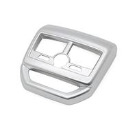 pièces automobiles Pour Peugeot 3008 5008 GT 2017-2020 Couvercle De Climatisation De Voiture Garniture Arrière Derrière Accoudoir Boîte Sortie Évent Cadre Décoration rgsdg (Color : Argent)