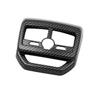 pièces automobiles Pour Peugeot 3008 GT 3008GT 5008 2017 2018 Boîte D'accoudoir De Voiture Climatisation Arrière Cadre De Réglage De Sortie D'aération rgsdg (Color : fibre de carbone)