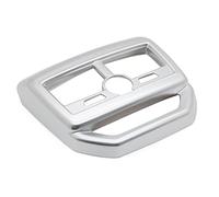 pièces automobiles Pour Peugeot 3008 GT 3008GT 5008 2017 2018 Boîte D'accoudoir De Voiture Climatisation Arrière Cadre De Réglage De Sortie D'aération rgsdg (Color : Argent)