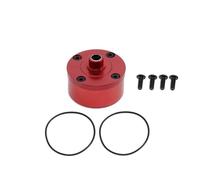 Pièces Automobiles RC pour Arrma pour Kraton pour Talion pour Typhon pour Outcast pour Infraction pour Limitless 1/7 Pièces Rechange pour Carter Différentiel Métal(Red)