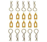 Pièces Automobiles RC pour Traxxas pour Arrma 1/8 Pièces Rechange Décoratives Voitures RC Clips Carrosserie Acier Inoxydable 34 Mm Lot 10