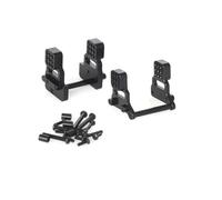 Pièces Automobiles RC pour Traxxas pour TRX4M pour Racing 1/18 Pièces Rechange pour Voiture RC Crawler Supports D'amortisseurs Avant Arrière Aluminium
