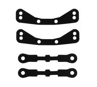 Pièces Automobiles RC pour Traxxas pour X-Maxx 6S pour XRT 8S pour Maxx 1/5 1/6 1/10 Bras Montage Suspension Supérieur Inférieur Acier Métallique Code Pièces Mise Niveau Voiture RC(1set)