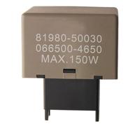 Pièces automobiles Relais De Clignotant Électronique À 8 Broches, Accessoires De Voiture Pour Ampoule LED Pour Toyota Pour Lexus 81980-50030 066500-4650