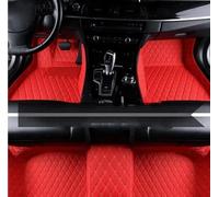 Pièces Automobiles Tapis De Sol De Voiture Anti-saleté Réduit La Friction De Voiture pour Ford pour Fiesta St Mk7 2017 2018 2019 2020 2021 Tapis Sol Voiture(LHD Racing Red)