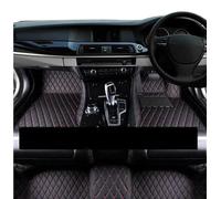 Pièces Automobiles Tapis De Sol De Voiture Anti-saleté Réduit La Friction De Voiture pour Ford pour Fiesta St Mk7 2017 2018 2019 2020 2021 Tapis Sol Voiture(RHD Black Red)