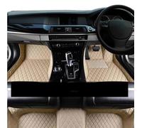 Pièces Automobiles Tapis De Sol De Voiture Anti-saleté Réduit La Friction De Voiture pour Ford pour Fiesta St Mk7 2017 2018 2019 2020 2021 Tapis Sol Voiture(RHD Beige)