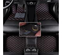 Pièces Automobiles Tapis De Sol De Voiture en Cuir Artificiel pour Kia pour Rio 2011-2014 2015 2016 Protégez L'intérieur De Votre Véhicule Tapis Sol Voiture(Blak Red String)