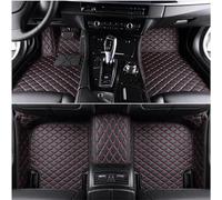 Pièces Automobiles Tapis De Sol Voiture À Couverture Complète, Accessoires D'intérieur pour Hummer H2 2003 2004 2005 2006 2007 2008 2009 Antidérapant(Noir Rouge)