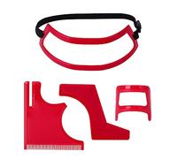 pièces Barbe façonnage Outil Barbe Shaper délié modèle toilettage Poils du Visage pour Hommes Moustache Coupe Pochoir Kit