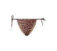 PIECES Bas de bikini 'PCBaomi' beige / noisette / noir, Taille XS