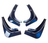 pièces bavettes de Pour Tesla Pour Model 3 2022 Accessoires Garde Boue Noir Mat Fibre Carbone ABS 4 Pièces(Blue,1)