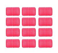 Pièces Bigoudis 12 pièces/ensemble coiffure usage domestique bricolage magique grands rouleaux de cheveux auto-adhésifs style rouleau bigoudi outil beauté(63x28MM)