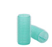 Pièces Bigoudis 6 pièces rouleau à cheveux sans chaleur Salon de coiffure bigoudis auto-agrippant crochet bigoudi taille Jumbo collant outil(Green,40mm)
