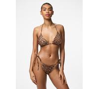 PIECES Bikini 'BAOMI' beige / noir, Taille S