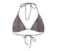 PIECES Bikini 'PCBaomi' lilas / noir, Taille XS