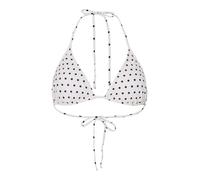 PIECES Bikini 'PCBaomi' noir / blanc, Taille S