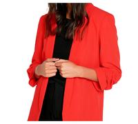 Pieces Blazer Pcboss 3/4 Noos Femme Rouge High Risk M (EU)