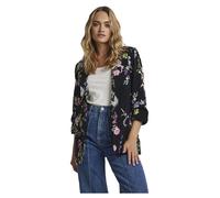 Pieces Blazer Pcbosella imprimé 3/4 Noos BC Femme Noir XL