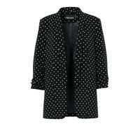 PIECES Blazer 'Boss' noir / blanc, Taille 42