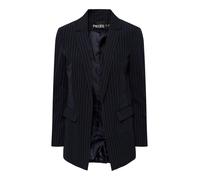 PIECES Blazer 'PCBOZZY' bleu marine / blanc, Taille 34