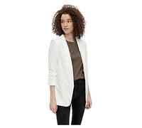 PIECES Blazer Long Manches 3/4 pour Femme, Cloud Dancer, XXL