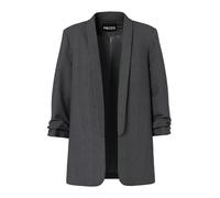 PIECES Blazer 'PCBosella' anthracite / blanc, Taille 36
