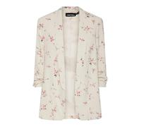 PIECES Pcbosella Blazer imprimé 3/4 Noos BC, Gris Whitecap, M