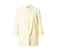 PIECES Blazer 'PCBosella' jaune clair, Taille 38