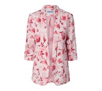 PIECES Blazer 'PCBosella' rose / rouge foncé / blanc, Taille 40