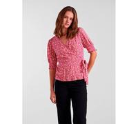Pieces Blouse à Manches Courtes Tala 2/4 Wrap