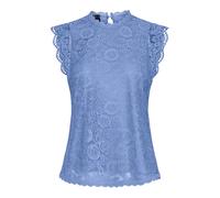 Pieces - Blouse sans manches motif/style Lacets - Femme (GT32054)