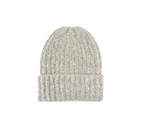 PIECES Bonnet 'Pyron' gris clair / gris chiné, Taille 55-60