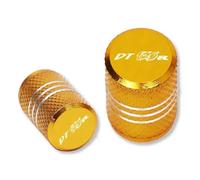 Pièces Bouchon Valve Bouchon De Valve Pneu Moto pour Y-AMAHA DT125R DT125RR DT125 R DT 125 RR 1998 2000 2001 2002 2003 2004(Yellow)