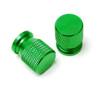 Pièces Bouchon Valve Bouchons De Tige Valve Pneu Roue, Couvercles Hermétiques pour Aprilia RSV4 RSV1000/R pour Caponord 1200 Dorsoduro 750 pour Shiver Tuono 1000/R V4R 2 Pièces(Green)