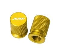 Pièces Bouchon Valve Bouchons De Tige Valve Pneu Roue en Aluminium CNC, pour H-Onda X-ADV Universel XADV 150 XADV750 2017 2018 2019 2020 2021(Gold)