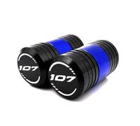 Pièces Bouchon Valve pour Harley pour Softail pour Fat Bob pour Road King pour Street pour Breakout FLFB FLFBS Accessoires De Moto CNC Bouchons Tige Valve Pneu Couverture(Turquesa)