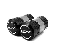 Pièces Bouchon Valve pour Harley pour Softail pour Fat Bob pour Road King pour Street pour Breakout FLFB FLFBS Accessoires De Moto CNC Bouchons Tige Valve Pneu Couverture(Grey)