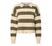 PIECES Cardigan 'PCJassy' beige / olive, Taille L
