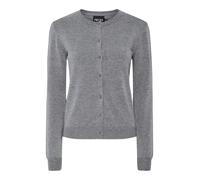 PIECES Cardigan 'PCNora' gris chiné, Taille L