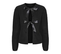 PIECES Cardigan 'PCRILLY' noir, Taille S