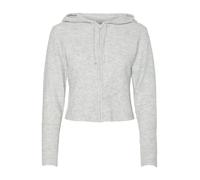 PIECES Cardigan 'PCRUNNI' gris chiné, Taille L