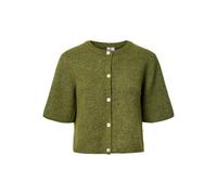 Pieces Cardigan PCSILLY à Manches Courtes pour Femme, sphaigne, M