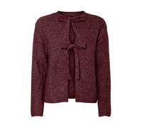 PIECES Cardigan 'PCSILLY' lie de vin, Taille L