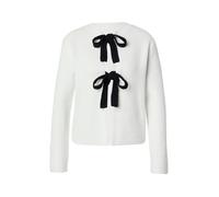 PIECES Cardigan 'PCSILLY' noir / blanc, Taille XS